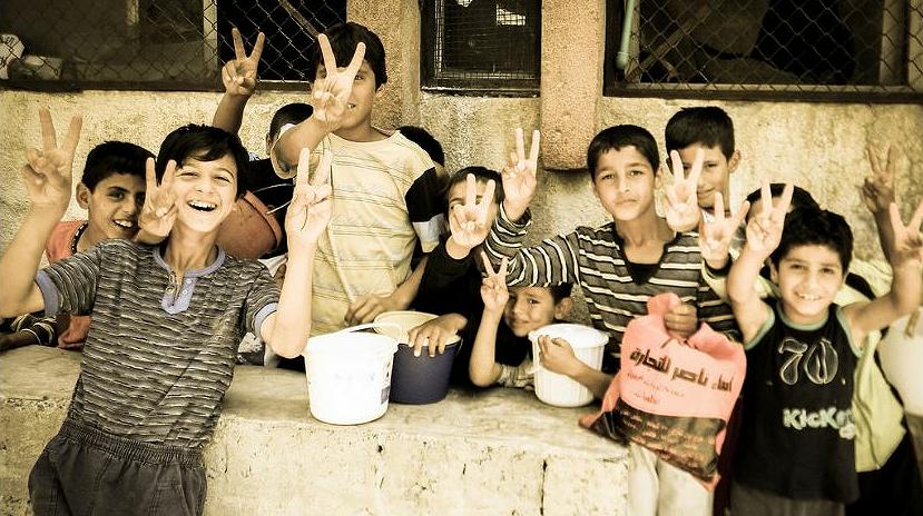 Syrian boys in Raqqa, June 2013 (Photo by Beshr Abdulhadi) Creative Commons license via Flickr