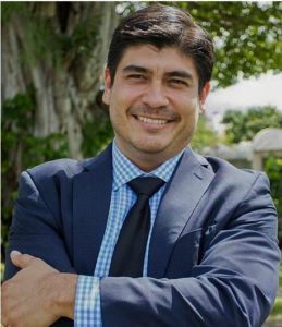 Carlos Alvarado Quesada, a member of the center-left Citizens' Action Party (PAC), Alvarado was previously Minister of Labor and Social Security during the Presidency of Solís Rivera. 2015, (Photo courtesy Wikimedia)
