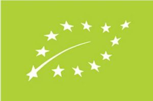 This logo identifies organic produce in the European Union. (Photo courtesy European Commission) Posted for media use