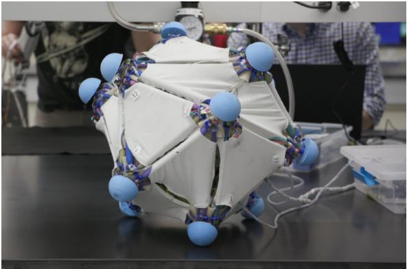 New Robotic Skins technology developed by Yale researchers allows users to turn everyday objects into robots. (Photo courtesy Yale University)