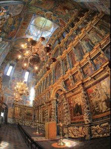 Church of Elijah the Prophet in Yaroslavl, Russia is one of many famous churches and cathedrals in this UNESCO World Heritage Site city. July 10, 2008 (Photo by Pipimaru) Creative Commons license via Wikipedia