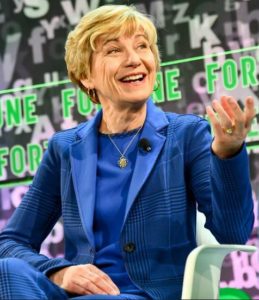 Dr. Susan Desmond-Hellmann, CEO Bill & Melinda Gates Foundation, at the conference Fortune Brainstorm HEALTH 2018, Laguna Niguel, California, March 19, 2018 (Photo by Stuart Isett / Fortune) Creative Commons license via Flickr