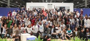 Young people demanded climate action during Young and Future Generations Day at the UN Climate Change Conference COP25 in Madrid, Spain, December 6, 2019. (Photo courtesy UNFCCC)