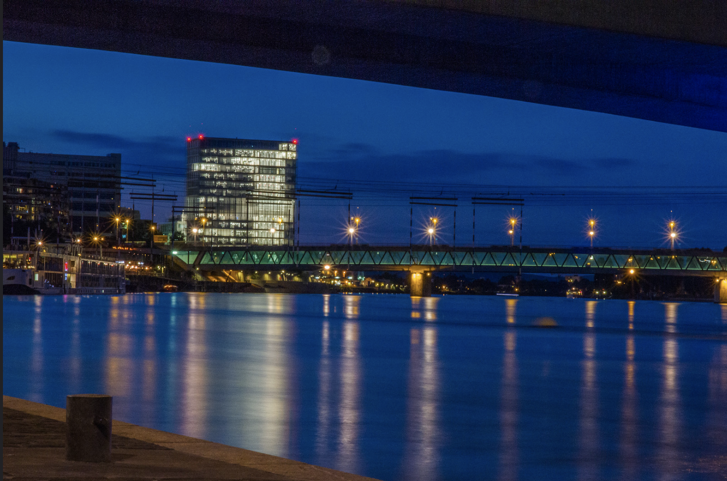 Headquarters of the multinational pharmaceutical company Novartis on the Rhine River in Basel, Switzerland, September 6, 2016 (Photo by Elodie M) Creative Commons license via Flickr