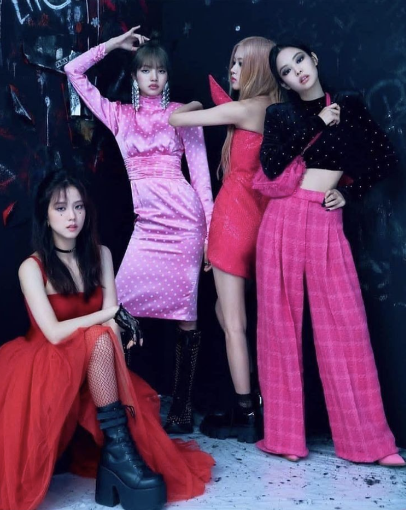  K-pop group Blackpink at the 2020 Asian Music Awards, November 24, 2020 (Photo by Budiey) Creative Commons license via Flickr)