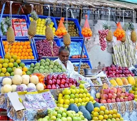 This fruit shop in Rourkela, India's VIP Market will benefit from better access to cold storage even though its proprietor is a man. undated (Photo courtesy TravelTriangle) Posted for media use